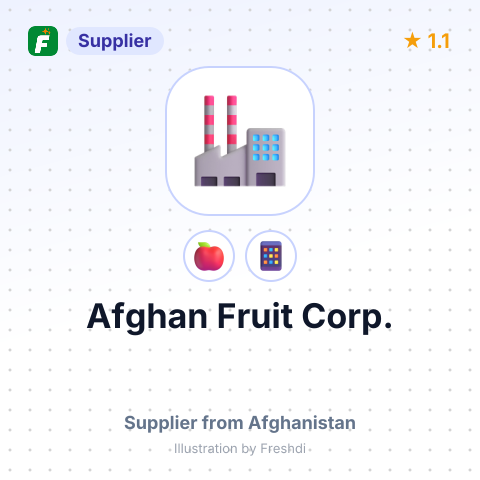 Afghan Fruit Corp.  – summary card, no photo uploaded yet