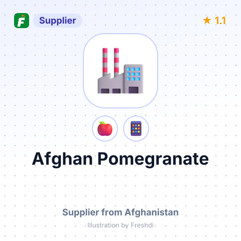 Afghan Pomegranate  – summary card, no photo uploaded yet