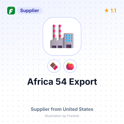 Africa 54 Export  – summary card, no photo uploaded yet