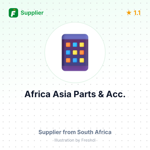 Africa Asia Parts & Acc.  – summary card, no photo uploaded yet