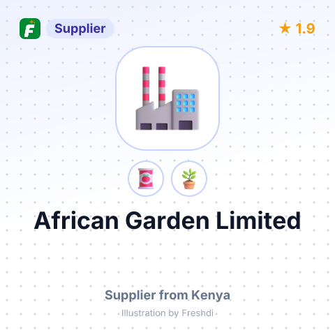 African Garden Limited – summary card, no photo uploaded yet