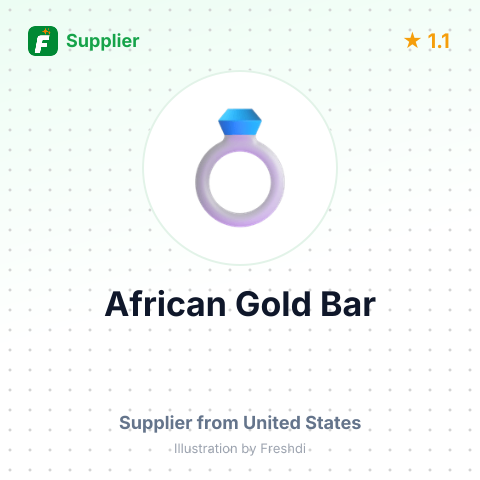 African Gold Bar – summary card, no photo uploaded yet