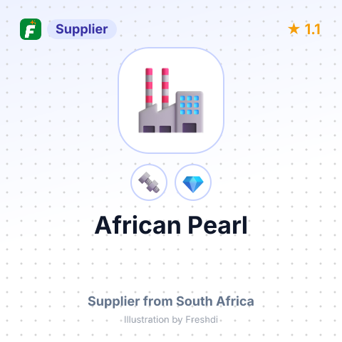 African Pearl – summary card, no photo uploaded yet