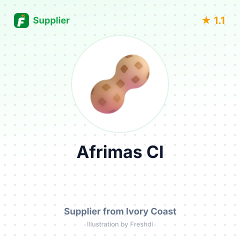 Afrimas CI – summary card, no photo uploaded yet