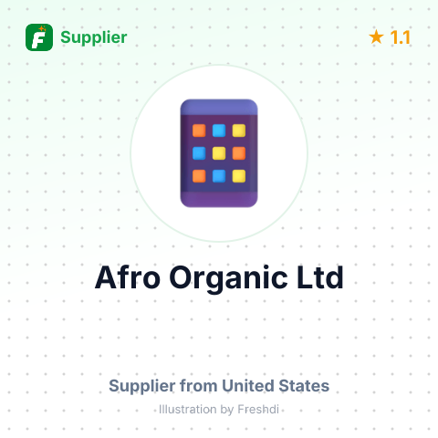 Afro Organic Ltd  – summary card, no photo uploaded yet
