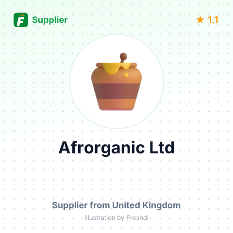 Afrorganic Ltd  – summary card, no photo uploaded yet