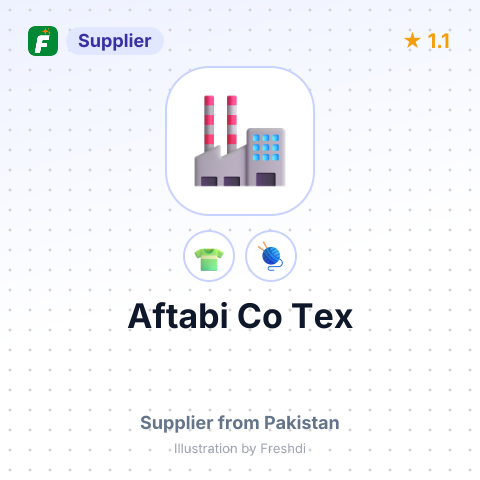 Aftabi Co Tex – summary card, no photo uploaded yet