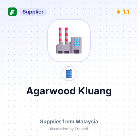 Agarwood Kluang – summary card, no photo uploaded yet