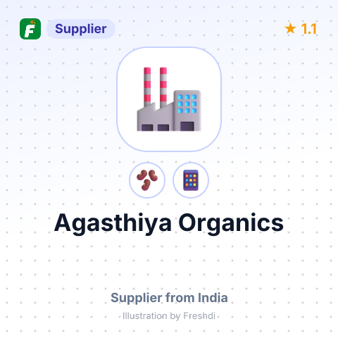 Agasthiya Organics  – summary card, no photo uploaded yet