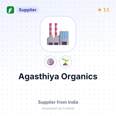 Agasthiya Organics  – summary card, no photo uploaded yet