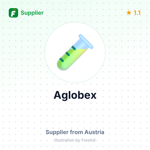 Aglobex  – summary card, no photo uploaded yet