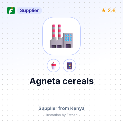 Agneta cereals – summary card, no photo uploaded yet