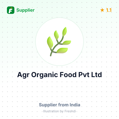 Agr Organic Food Pvt Ltd  – summary card, no photo uploaded yet