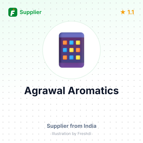 Agrawal Aromatics – summary card, no photo uploaded yet