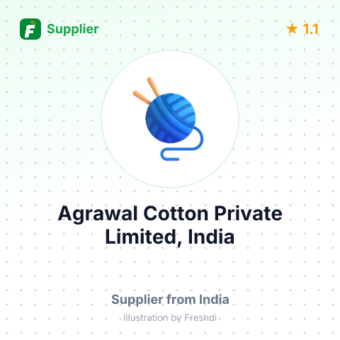 Agrawal Cotton Private Limited, India  – summary card, no photo uploaded yet