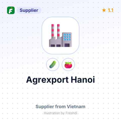 Agrexport Hanoi  – summary card, no photo uploaded yet