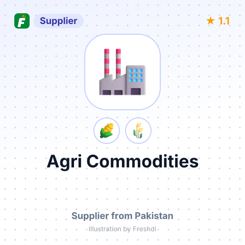 Agri Commodities  – summary card, no photo uploaded yet