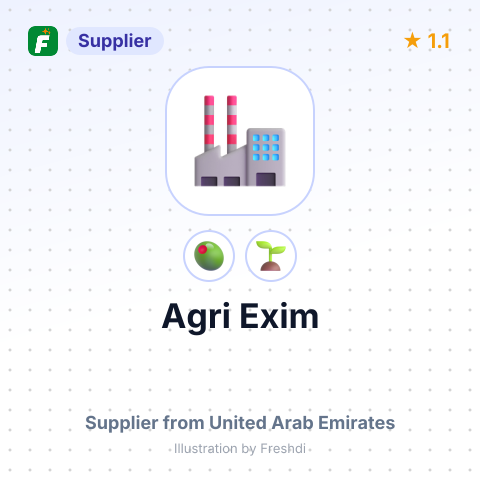 Agri Exim  – summary card, no photo uploaded yet