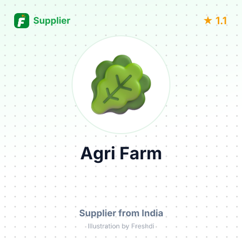 Agri Farm  – summary card, no photo uploaded yet