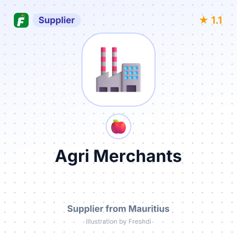 Agri Merchants – summary card, no photo uploaded yet
