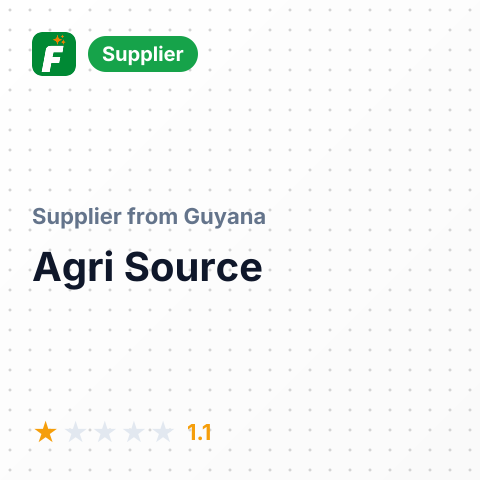 Agri Source  – summary card, no photo uploaded yet