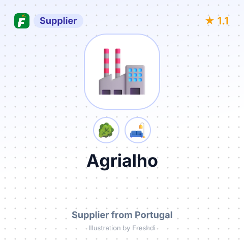 Agrialho – summary card, no photo uploaded yet