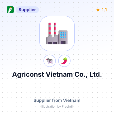 Agriconst Vietnam Co.,  Ltd.  – summary card, no photo uploaded yet