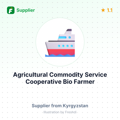 Agricultural Commodity Service Cooperative Bio Farmer – summary card, no photo uploaded yet