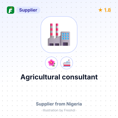 Agricultural consultant – summary card, no photo uploaded yet