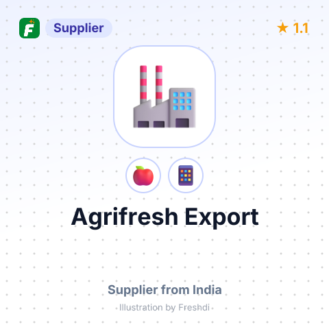 Agrifresh Export  – summary card, no photo uploaded yet