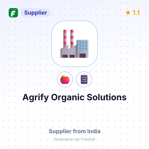 Agrify Organic Solutions  – summary card, no photo uploaded yet