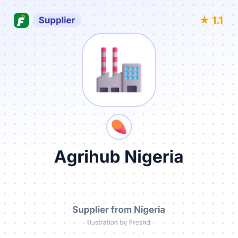 Agrihub Nigeria – summary card, no photo uploaded yet