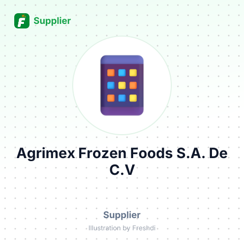 Agrimex Frozen Foods S.A. De C.V – summary card, no photo uploaded yet