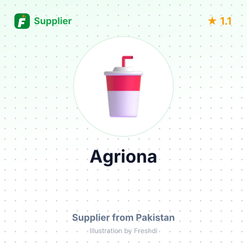 Agriona – summary card, no photo uploaded yet