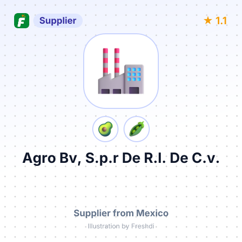 Agro Bv, S.p.r De R.l. De C.v.  – summary card, no photo uploaded yet