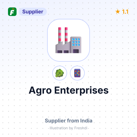 Agro Enterprises – summary card, no photo uploaded yet