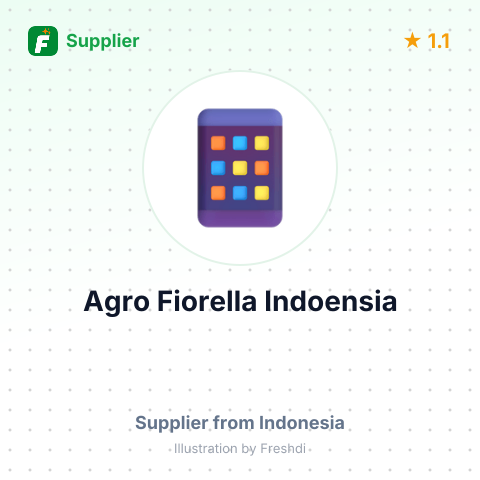 Agro Fiorella Indoensia – summary card, no photo uploaded yet