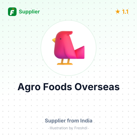 Agro Foods Overseas  – summary card, no photo uploaded yet
