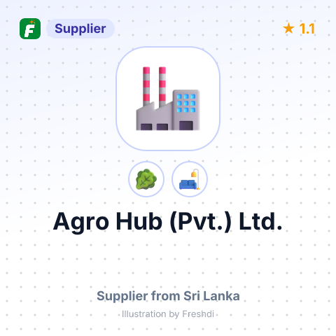Agro Hub (Pvt.) Ltd. – summary card, no photo uploaded yet