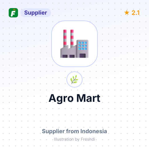 Agro Mart – summary card, no photo uploaded yet