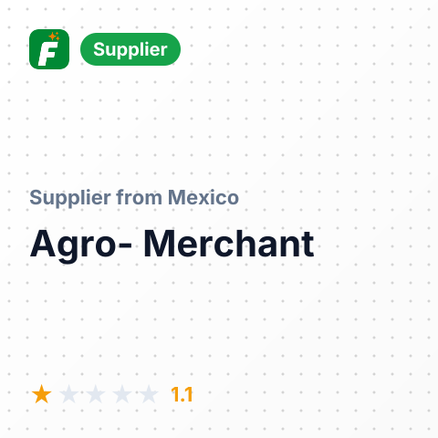 Agro- Merchant  – summary card, no photo uploaded yet