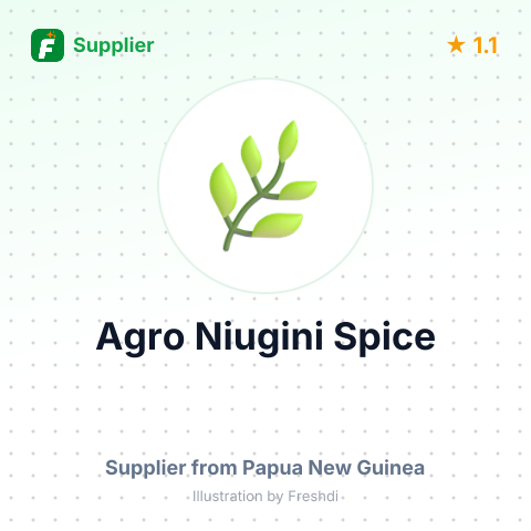 Agro Niugini Spice  – summary card, no photo uploaded yet