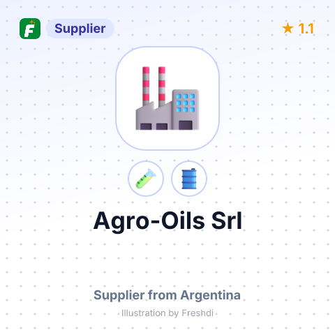 Agro-Oils Srl – summary card, no photo uploaded yet