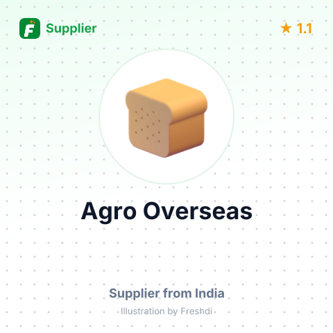 Agro Overseas  – summary card, no photo uploaded yet