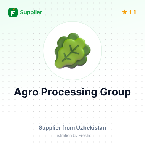 Agro Processing Group  – summary card, no photo uploaded yet