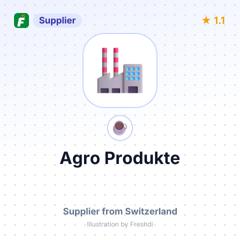 Agro Produkte  – summary card, no photo uploaded yet