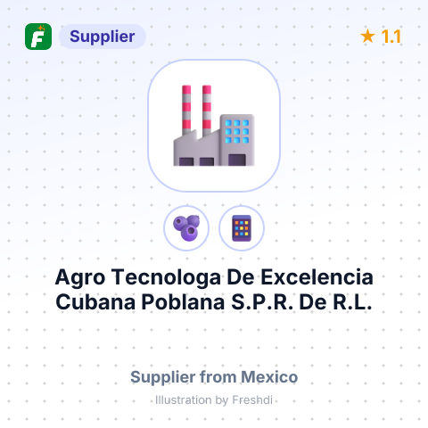 Agro Tecnologa De Excelencia Cubana Poblana S.P.R. De R.L.  – summary card, no photo uploaded yet