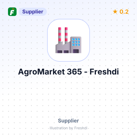 AgroMarket 365 – summary card, no photo uploaded yet