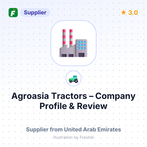 Agroasia Tractors – summary card, no photo uploaded yet