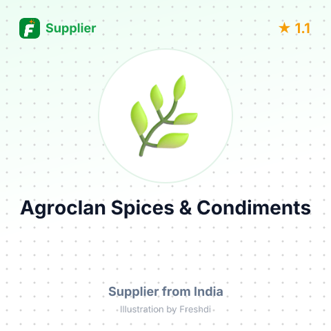 Agroclan Spices & Condiments  – summary card, no photo uploaded yet